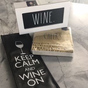 🆕Rae Dunn Wine gift bundle🍷